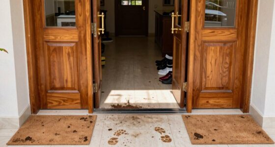 entryways influence cleanliness levels