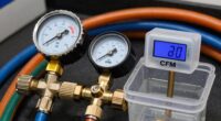 equipment pressure and flow