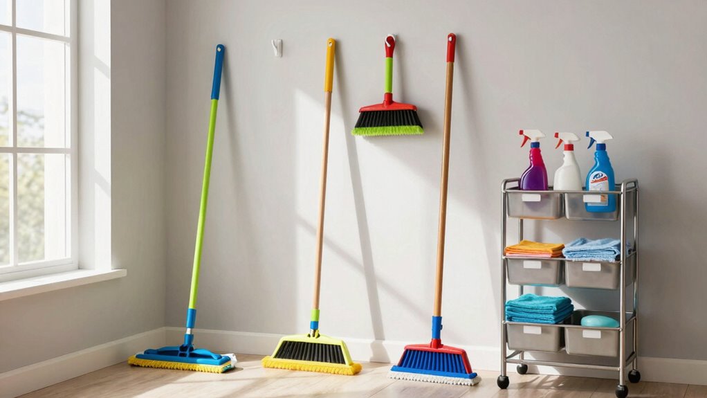 essential cleaning team tools