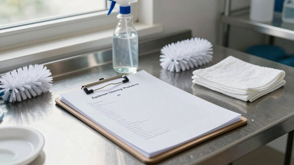 essential equipment cleaning procedures