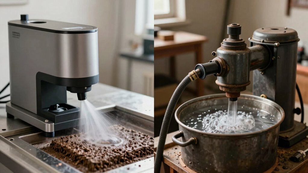 extraction methods influence quality