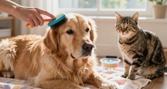 get pets ready first