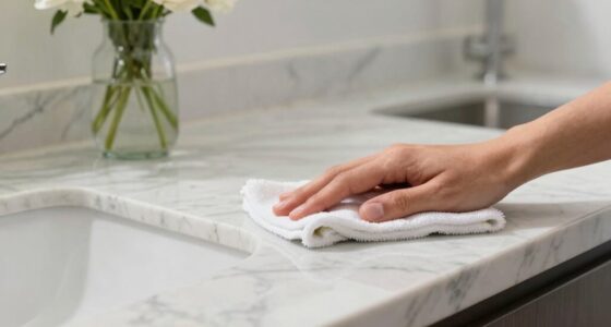 handle fragile surfaces carefully