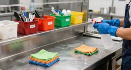 implement strict sanitation protocols