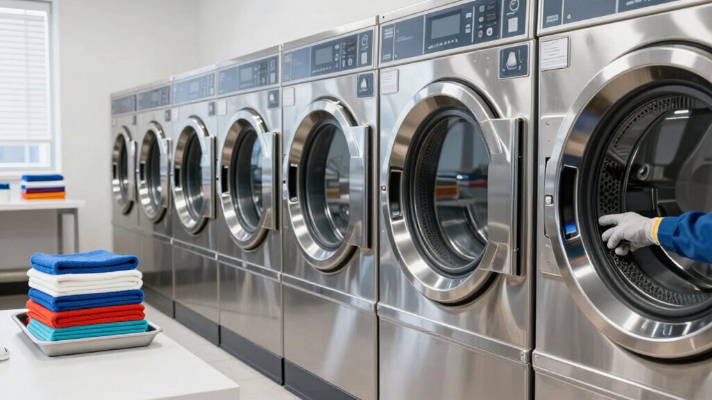 industrial laundry equipment maintenance