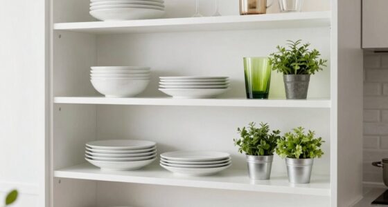 maintain clean dust free shelves