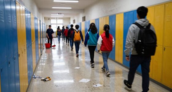 maintain consistent hallway cleanliness