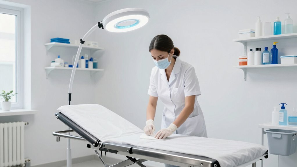medical office cleaning protocols