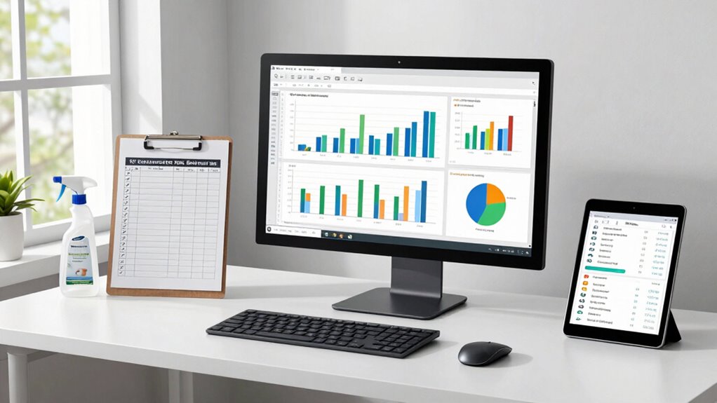 monitor client retention and equipment