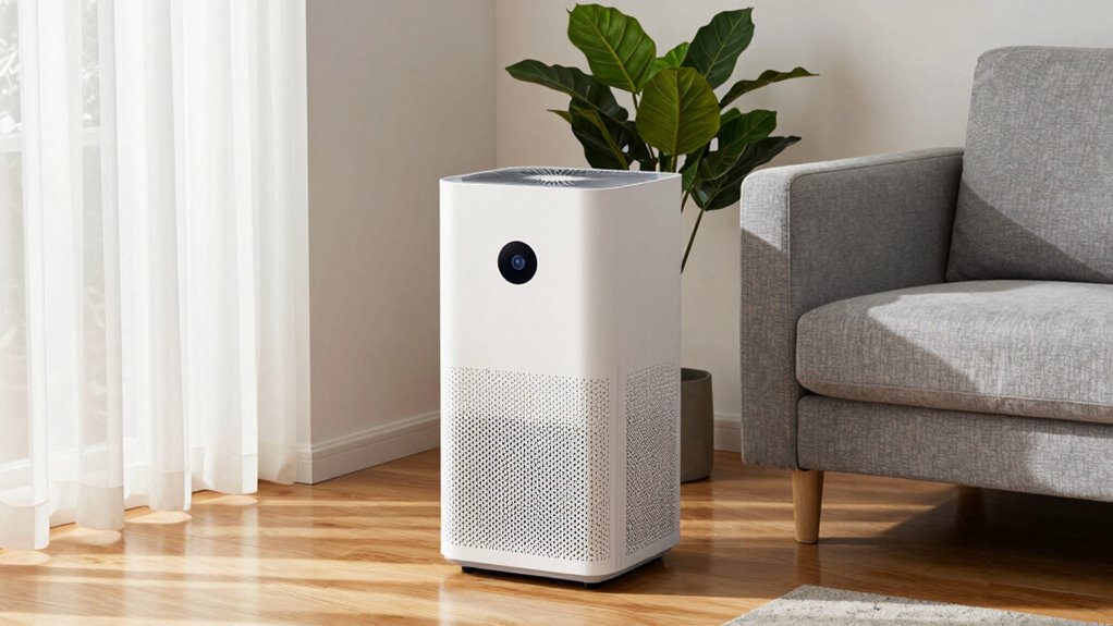 optimal air purifier positioning
