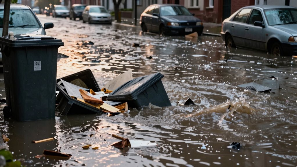 overwatering causes erosion and algae