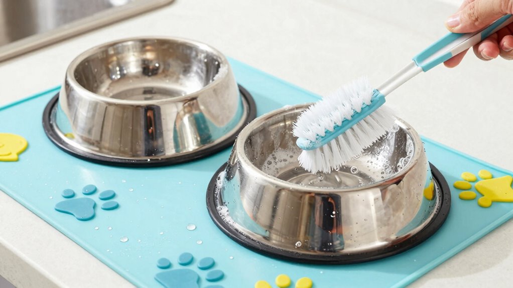 pet bowl material cleaning tips