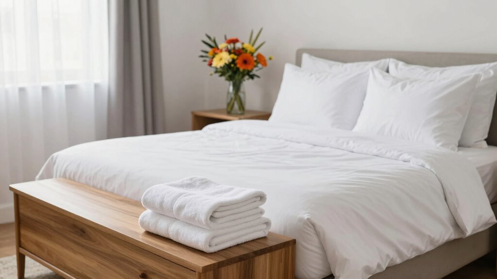 prepare guest rooms early