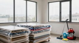 prepare surfaces before cleaning