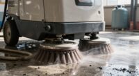 preparing for intensive cleaning