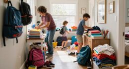 preparing organized family spaces