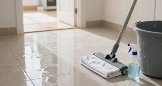 prevent re soiling immediately