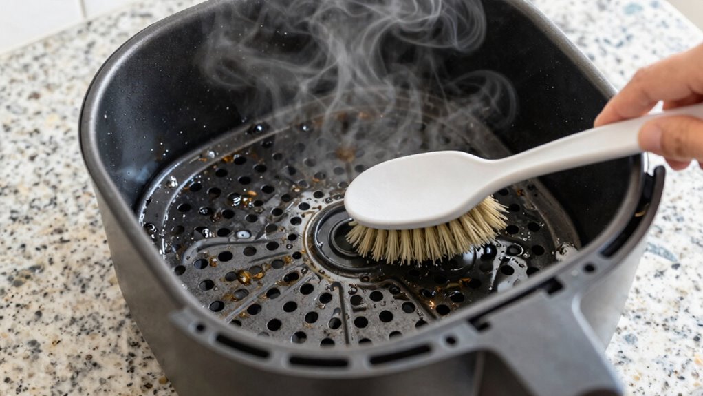 proper air fryer basket cleaning