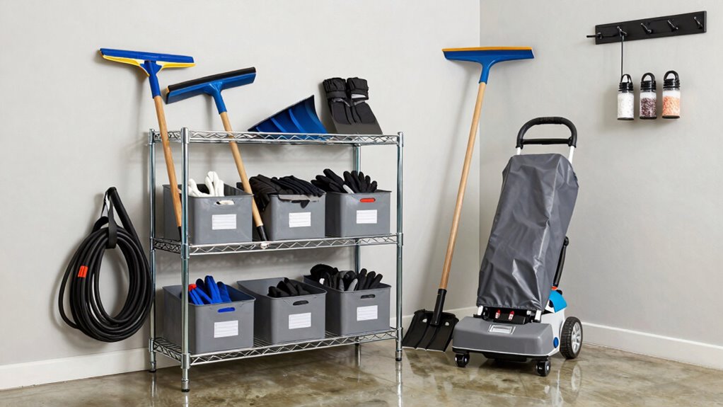 proper equipment storage and maintenance