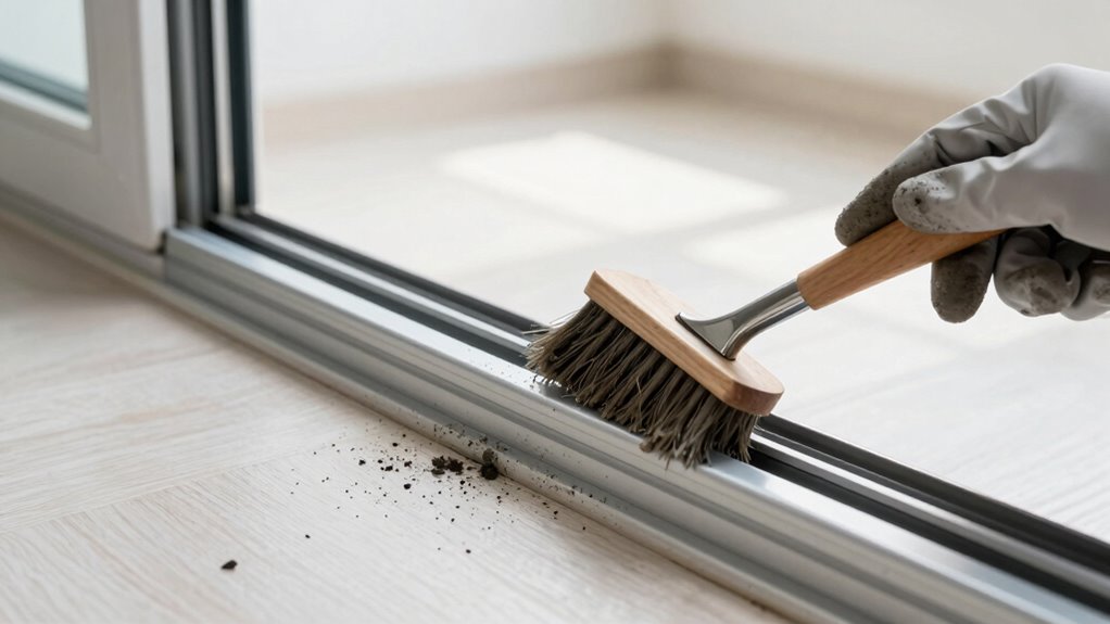 proper sliding door maintenance