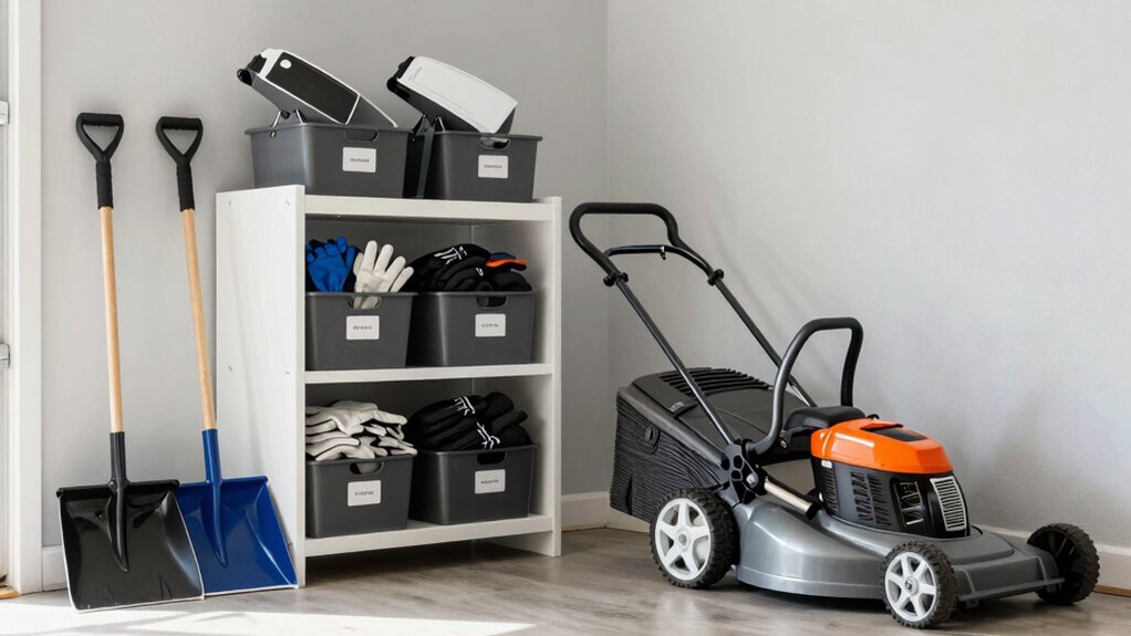 properly winterize and store