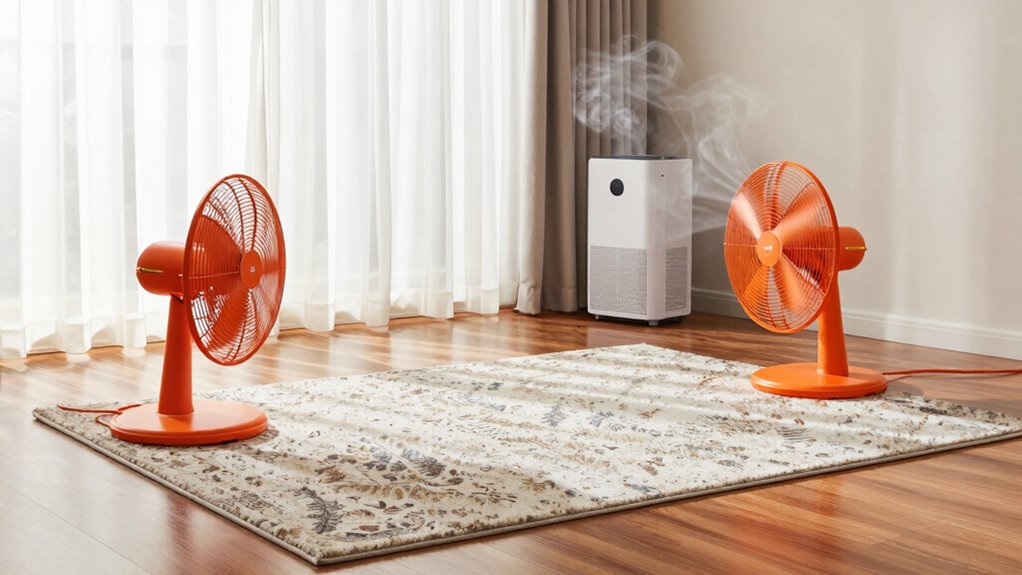 quick carpet drying tips