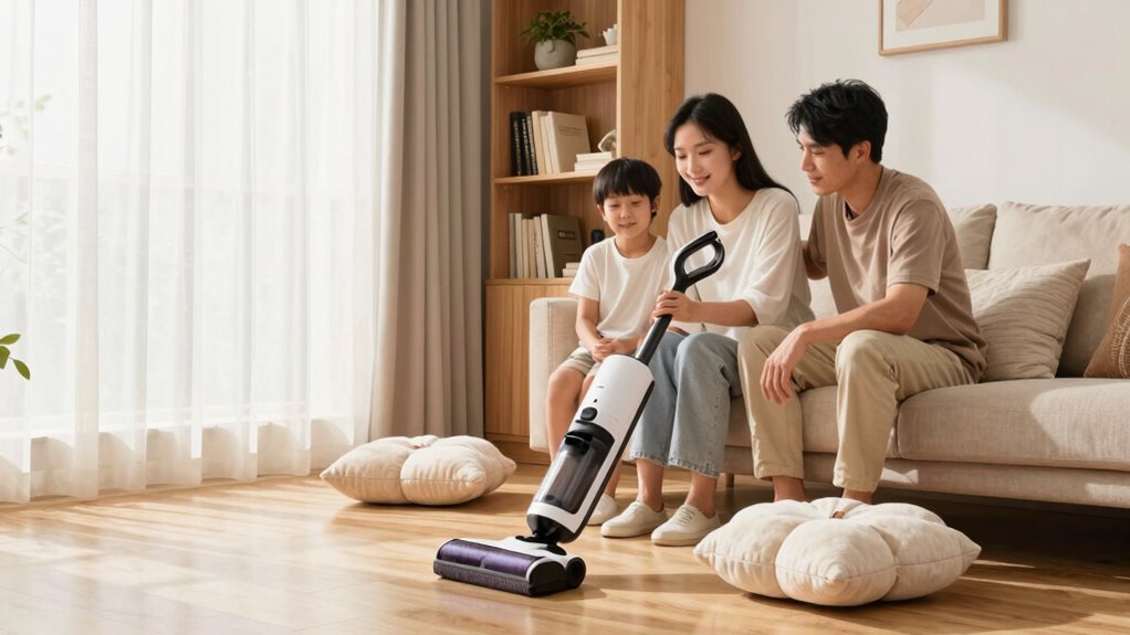 quiet eco friendly ergonomic cleaning