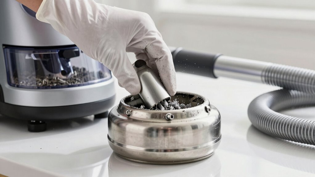 regular ash vacuum maintenance