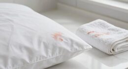removing makeup stain residues