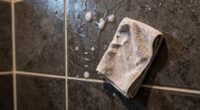 removing soap from tiles