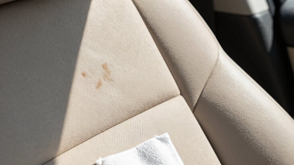 removing sunscreen stains