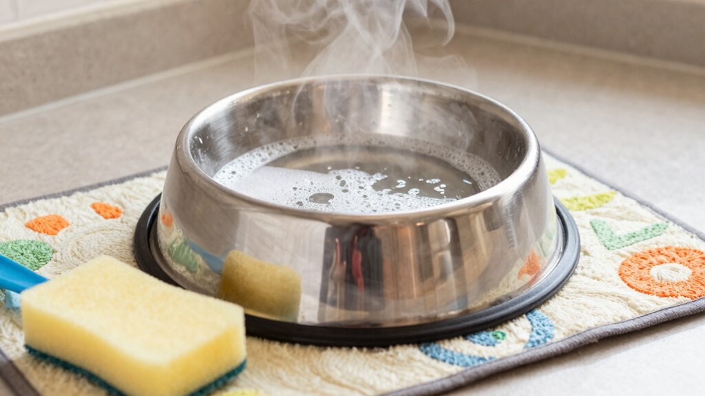 safe pet bowl cleaning