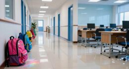 school cleaning schedule differences