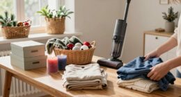 seasonal decluttering and cleaning