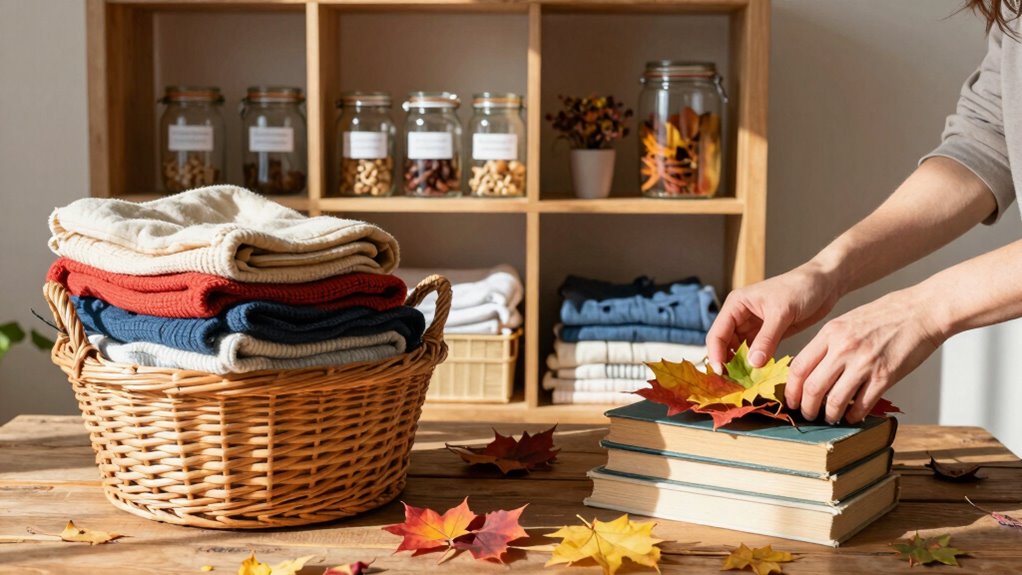 seasonal decluttering and organizing