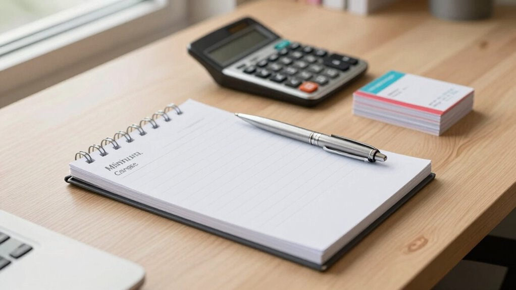 set small job minimums