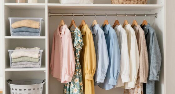 simple sorting rule for closet
