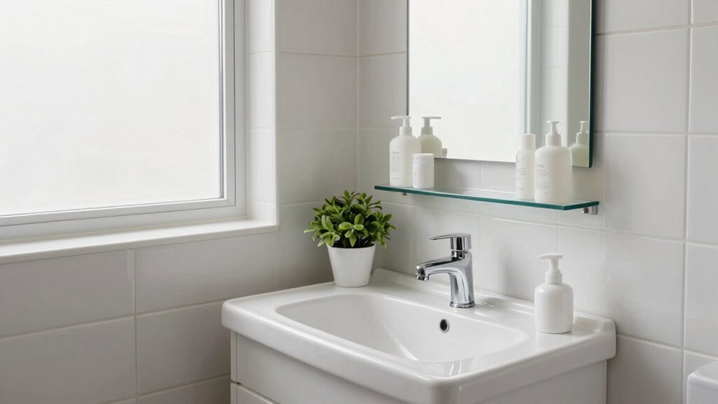 smart small bathroom organization