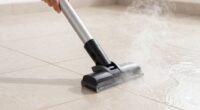 steam cleaning grout safely
