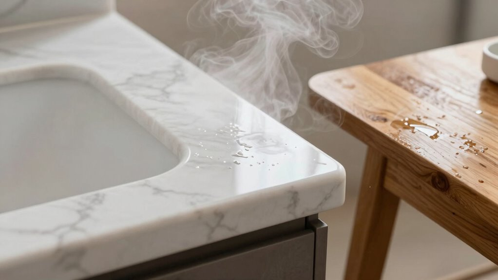 steam cleaning surface precautions