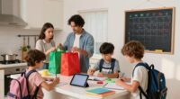 structured family weekly schedule