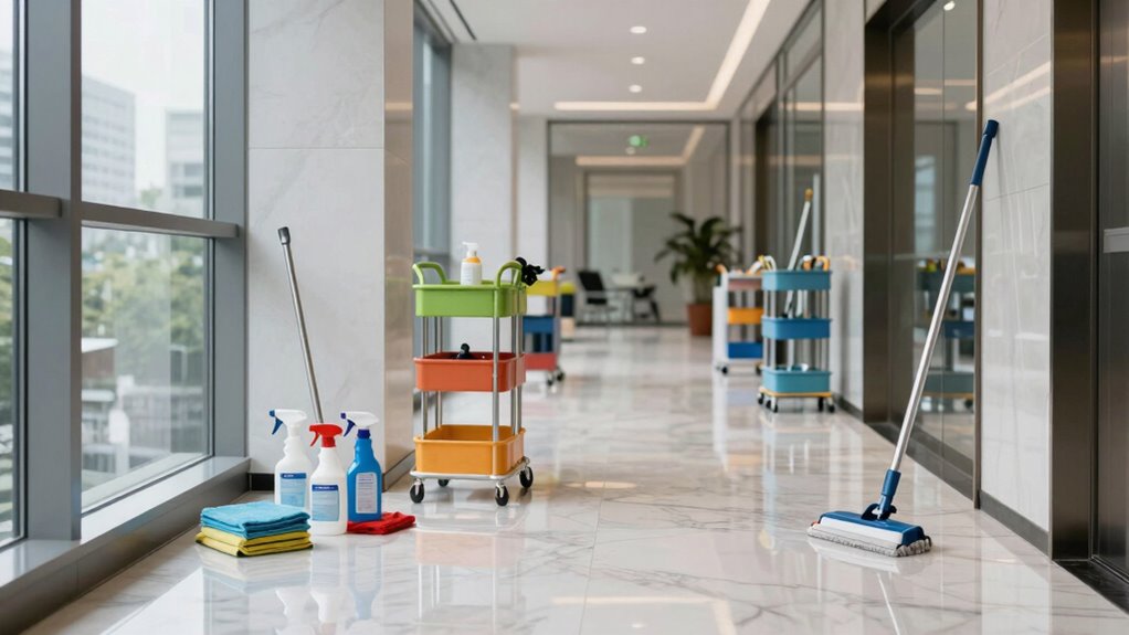 tenant coordinated cleaning schedule
