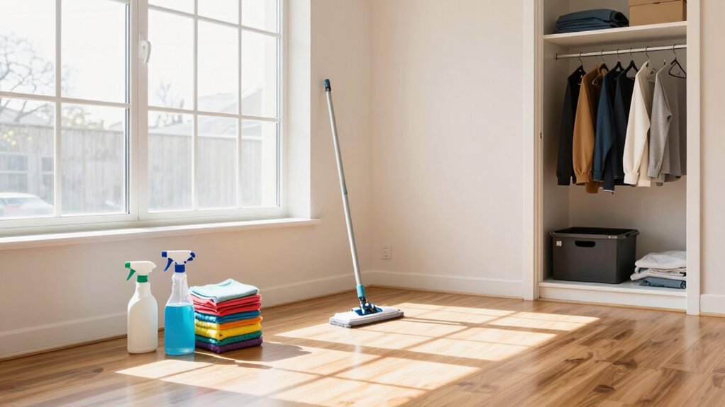 thorough cleaning checklist preparation