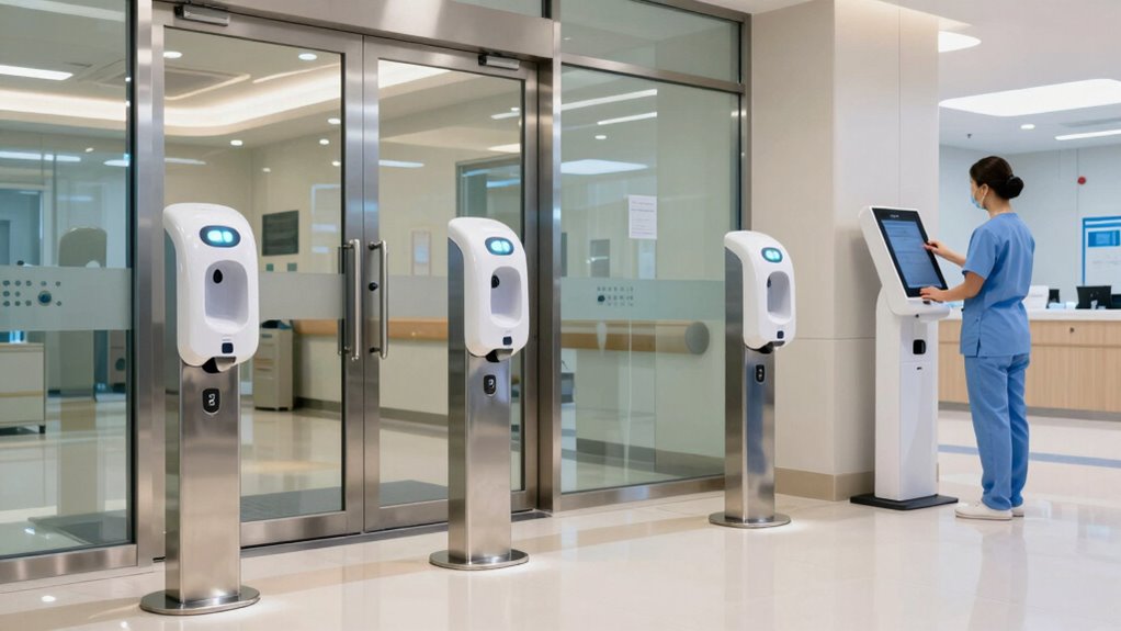 touchless safety system management