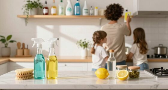 toxin free family cleaning routine
