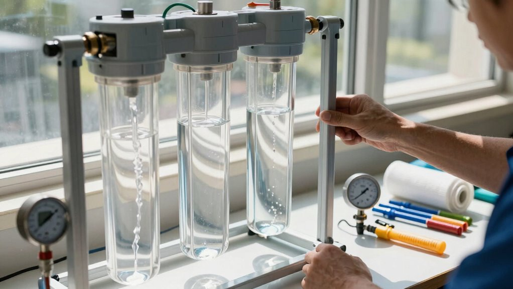 verify water system readiness
