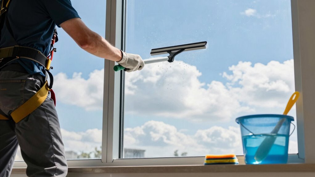 water cleaning requires watching