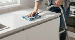 Pro tip: use these to clean the sticky dust off the top of kitchen cabinets