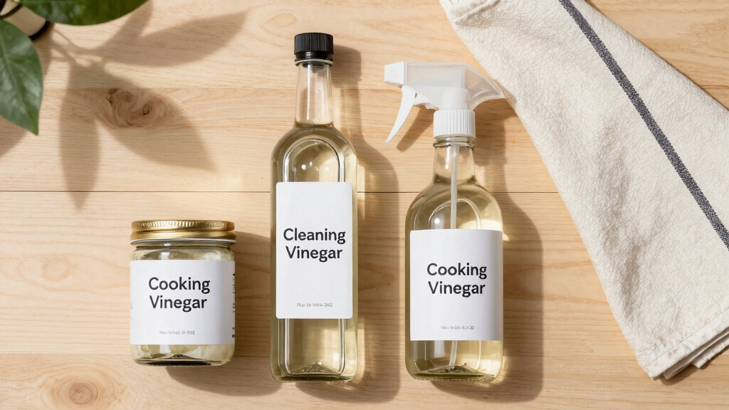 The Difference Between Cleaning Vinegar and Cooking Vinegar May Surprise You