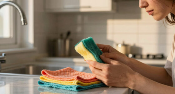 You be the judge: should my partner get rid of her old dishcloths and sponges?